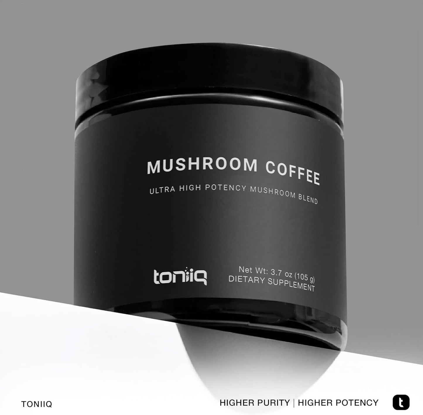 toniiq-ultra-concentrated-mushroom-coffee-3500mg-101-extract---colombian-sourced-beans-with-10-mushroom-blend-including-lions-mane-and-cordyceps---mushroom-powder-coffee-alternative-blend--tq-3