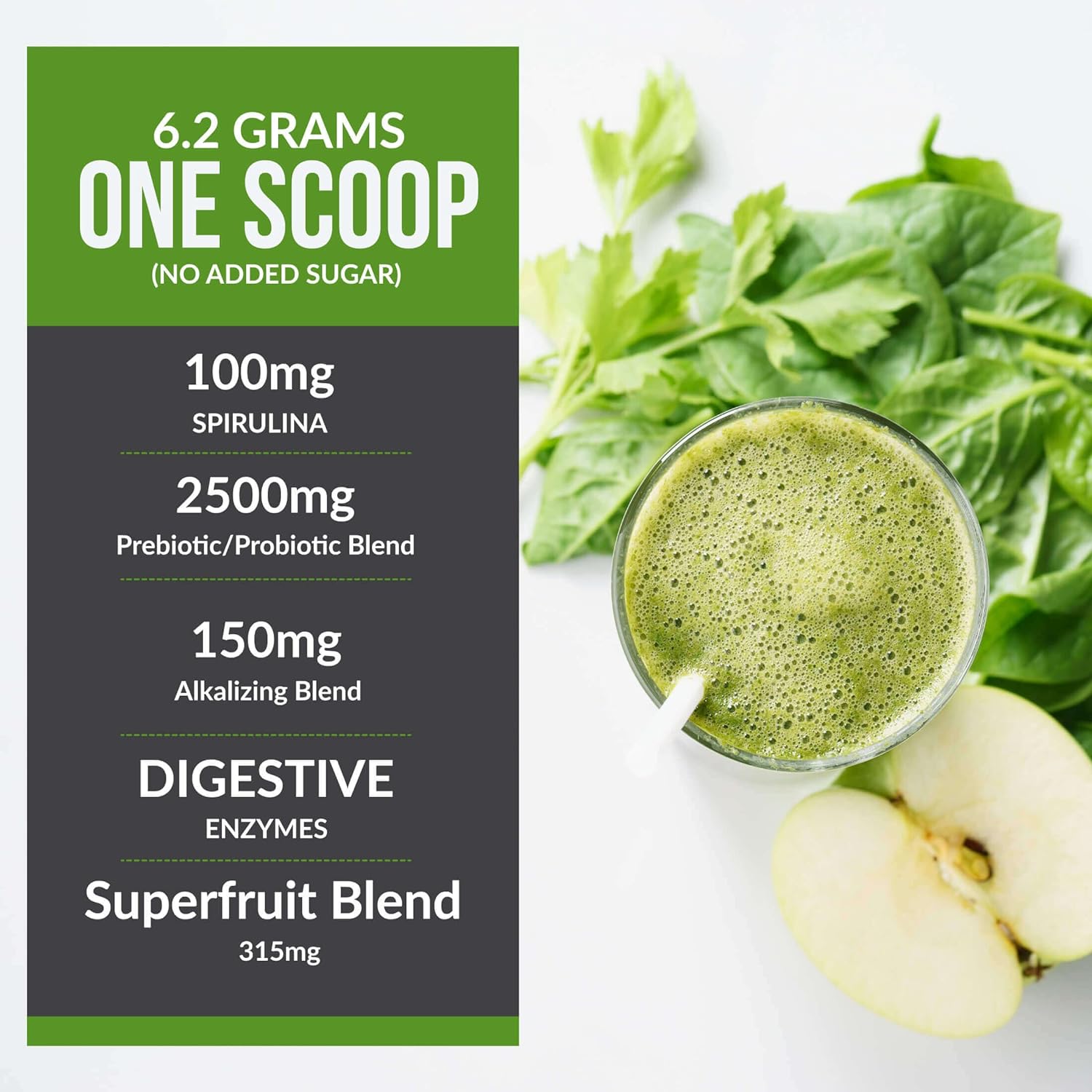 organic-super-greens-powder-with-probiotics-digestive-enzymes---whole-food-sourced-46-plant-nutrients-non-gmo-spirulina-chlorella-wheatgrass---daily-juice-drink-30-servings-5
