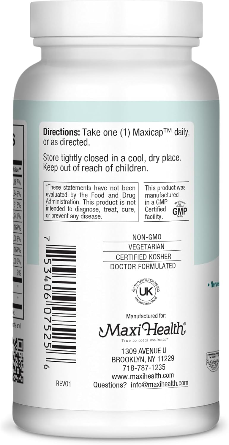 maxi-health-stress-relief-vitamin-b-complex-supplement---100-count-vegan-gluten-free-kosher---b6-b12-biotin-inositol-folate-for-men-and-women-3