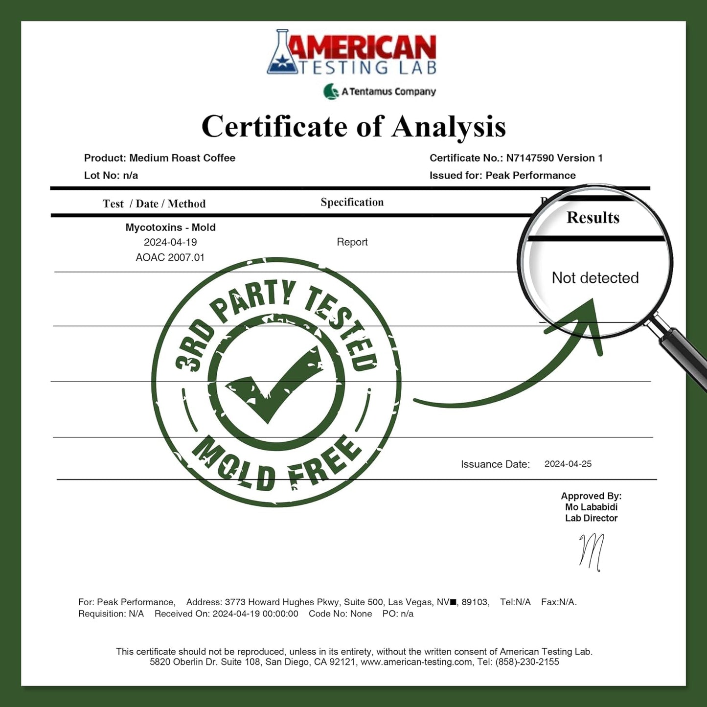 Organic Medium Roast High Altitude Coffee - Fair Trade, Low Acid, Non GMO, Full of Antioxidants - USDA Certified Organic Ground Coffee Bag - Espot.com.au