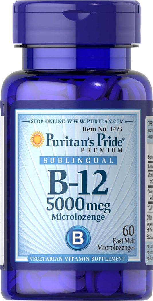 high-strength-vitamin-b-12-sublingual-microlozenges-5000mcg-for-energy-conversion---60-count-pack---puritans-pride-1