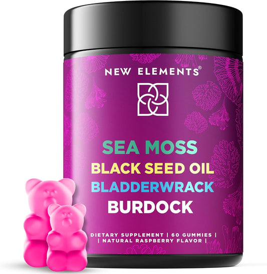 organic-sea-moss-gummies-with-black-seed-oil-bladderwrack-burdock-root---4x-stronger-formula-raspberry-flavor---vegan-non-gmo---irish-sea-moss-supplement-1