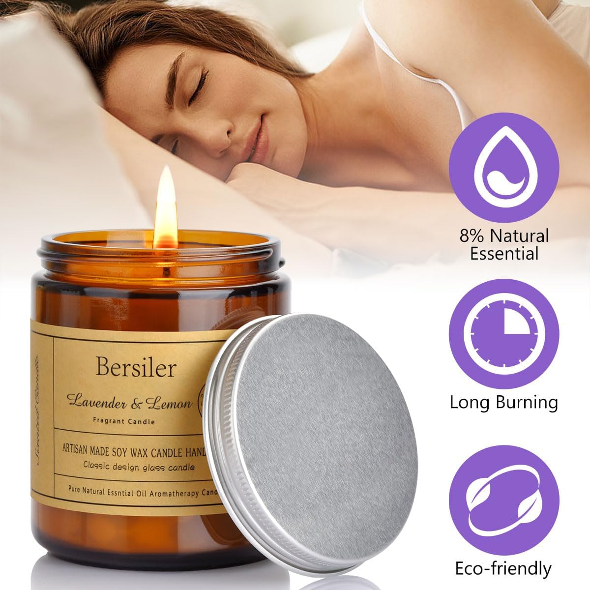 lavender-lemon-scented-soy-wax-candle-for-stress-relief-and-relaxation---perfect-aromatherapy-gift-for-women---7oz-candle-for-home---birthday-or-christmas-gift-3