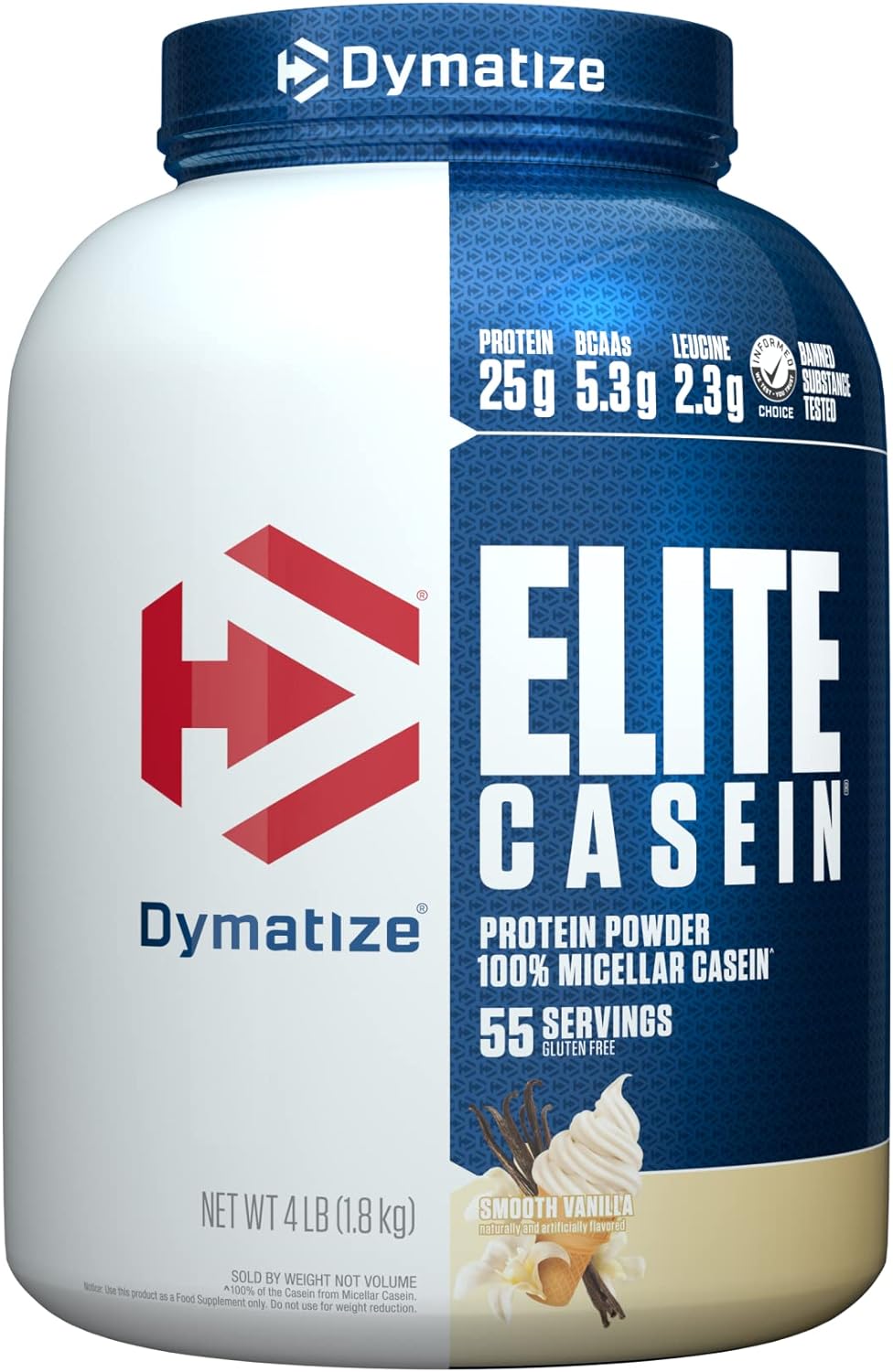 dymatize-elite-casein-protein-powder---100-micellar-casein-25g-protein-54g-bcaas-23g-leucine---muscle-building-amino-acids-slow-absorbing-smooth-vanilla-flavor-4-lb---ideal-for-overnight-recovery-1