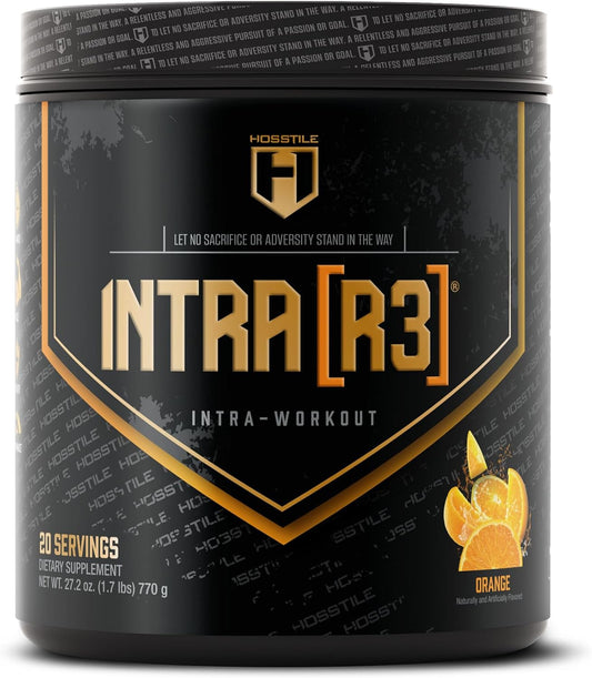 hosstile-intrar3-intra-workout-powder---orange-flavor-20-servings---boost-energy-muscle-recovery-lean-muscle-growth---eaa-bcaa-drink-for-endurance-1