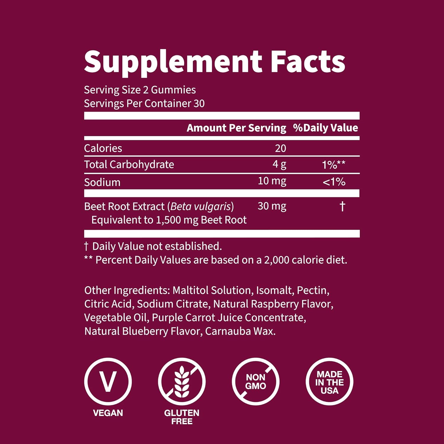 Bundle of WellPath Pure Apple Cider Vinegar Gummies with Mother & Hearten Beet Root - Antioxidant-Rich Vegan Supplement, 60 Count Each - Espot.com.au