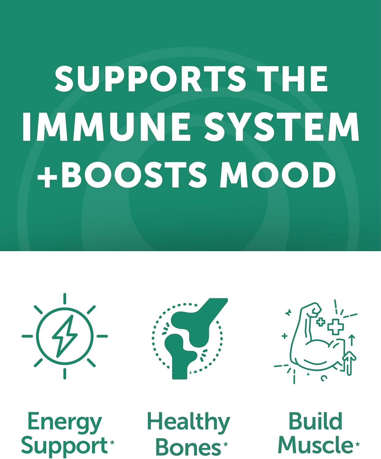 Lunakai Vitamin D3 Gummies 2000 IU - Made in USA, Non-GMO & Gluten-Free - Bone, Immune & Energy Support for Women & Men - 60ct - Espot.com.au