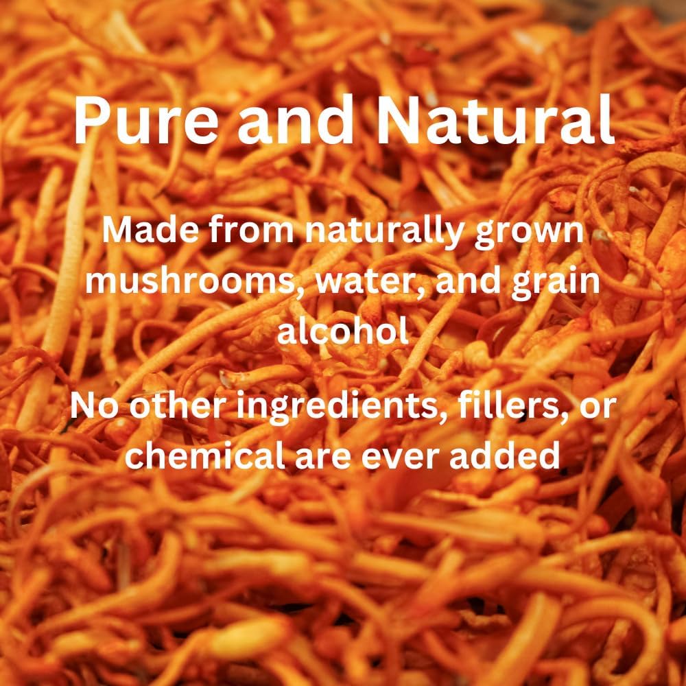 double-extracted-cordyceps-mushroom-liquid-tincture---2-fl-oz-60-daily-doses---maximum-potency-daily-supplement-6