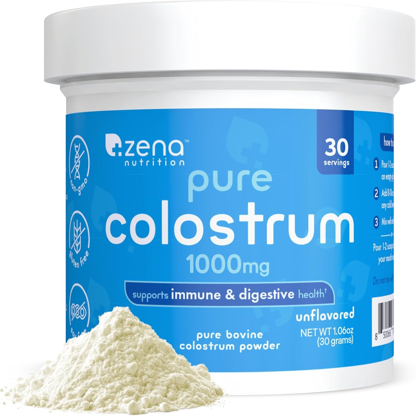 premium-bovine-colostrum-powder-supplement-for-gut-health-immune-support---1000mg-superfood-gluten-sugar-free---unflavored---30-servings-1
