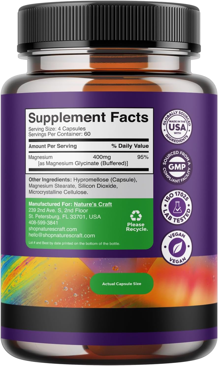 high-absorption-unflavored-magnesium-glycinate-supplement-for-sleep-and-anxiety---240-capsules-for-men-women---vegan-pills-for-muscle-cramps-relaxation-support-by-natures-craft-3