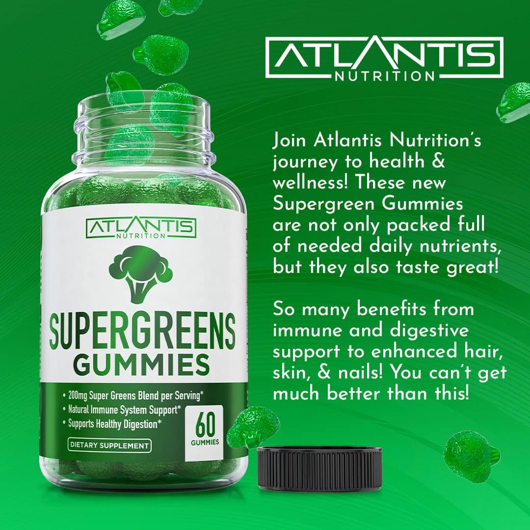 atlantis-nutrition-supergreens-gummies---2-pack-daily-green-supplement-with-spinach-broccoli-moringa-beet-root-and-more---immunity-support-with-natural-raspberry-flavor---120-gummies-8