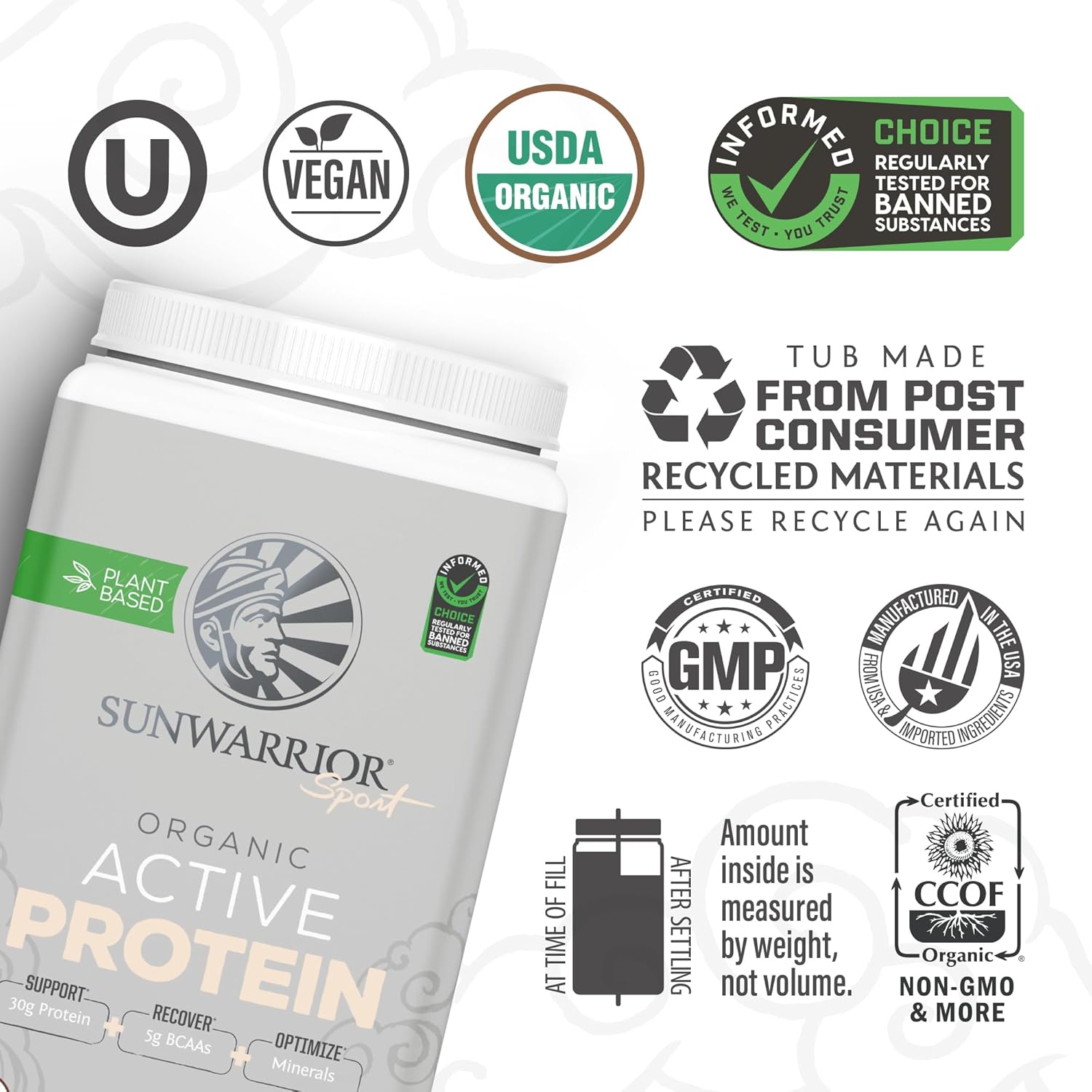 organic-chocolate-flavored-sunwarrior-vegan-protein-powder-with-bcaas---30g-per-serving---non-gmo-gluten-dairy-free---20-servings---ideal-for-active-sport---plant-based-formula-3