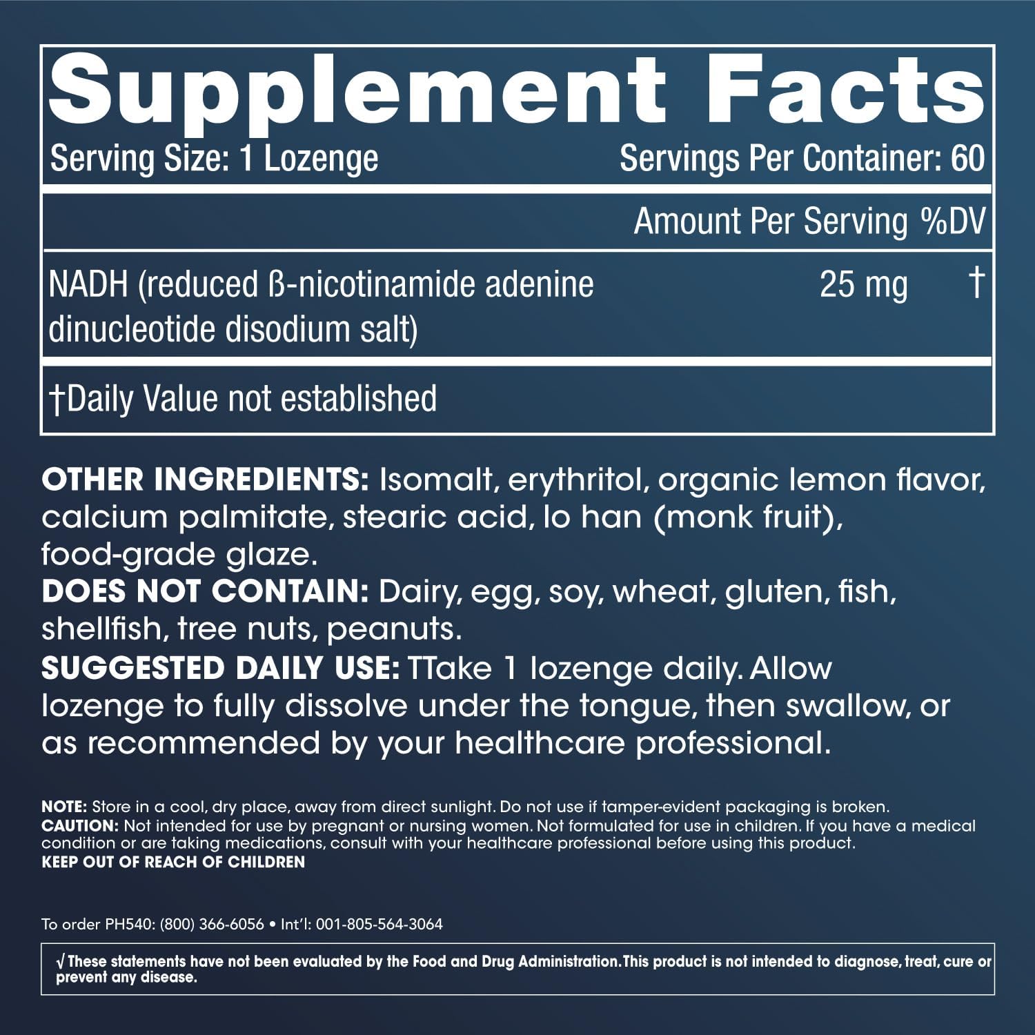 prohealth-nadh-pro-lozenges---25mg-for-energy-memory-focus-mood-support-antioxidant-atp-production---60-fast-acting-tablets-2