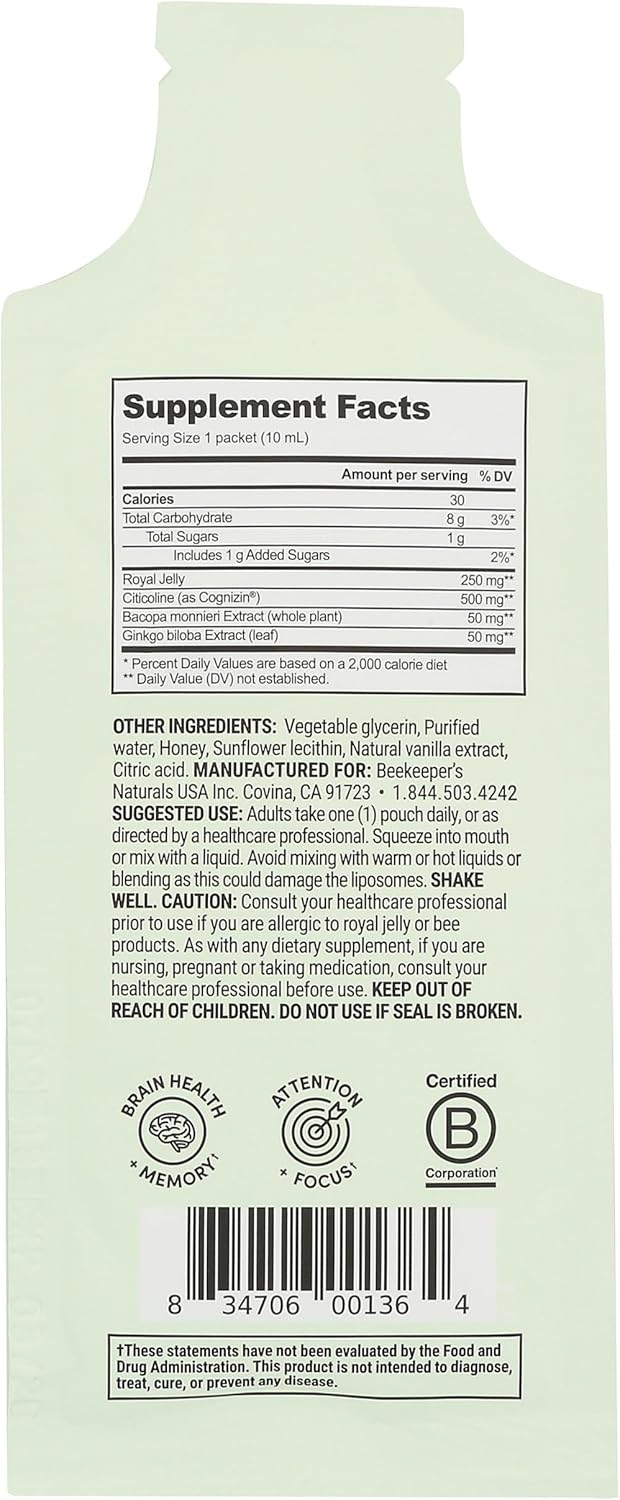 beekeepers-naturals-brain-health-royal-jelly-liposomal-single-034-fl-oz---organic-bee-products-for-cognitive-function-2