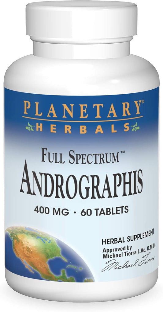 400mg-full-spectrum-andrographis-tablets---ayurvedic-herb---60-count-by-planetary-herbals-1