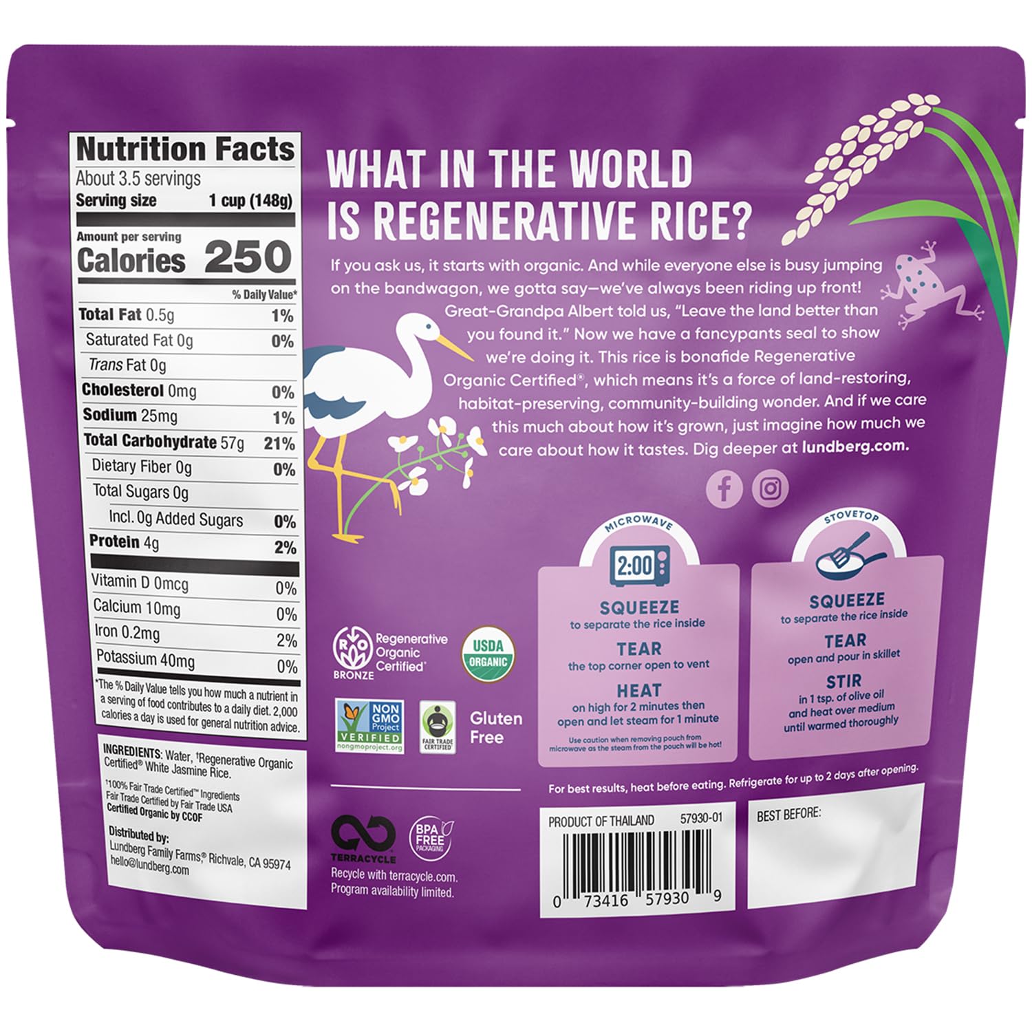 regenerative-organic-certified-jasmine-rice---quick-easy-microwavable-long-grain-white-rice-aromatic-thai-flavor-non-sticky-fluffy-texture---173-oz-x-2-pack---value-size-2