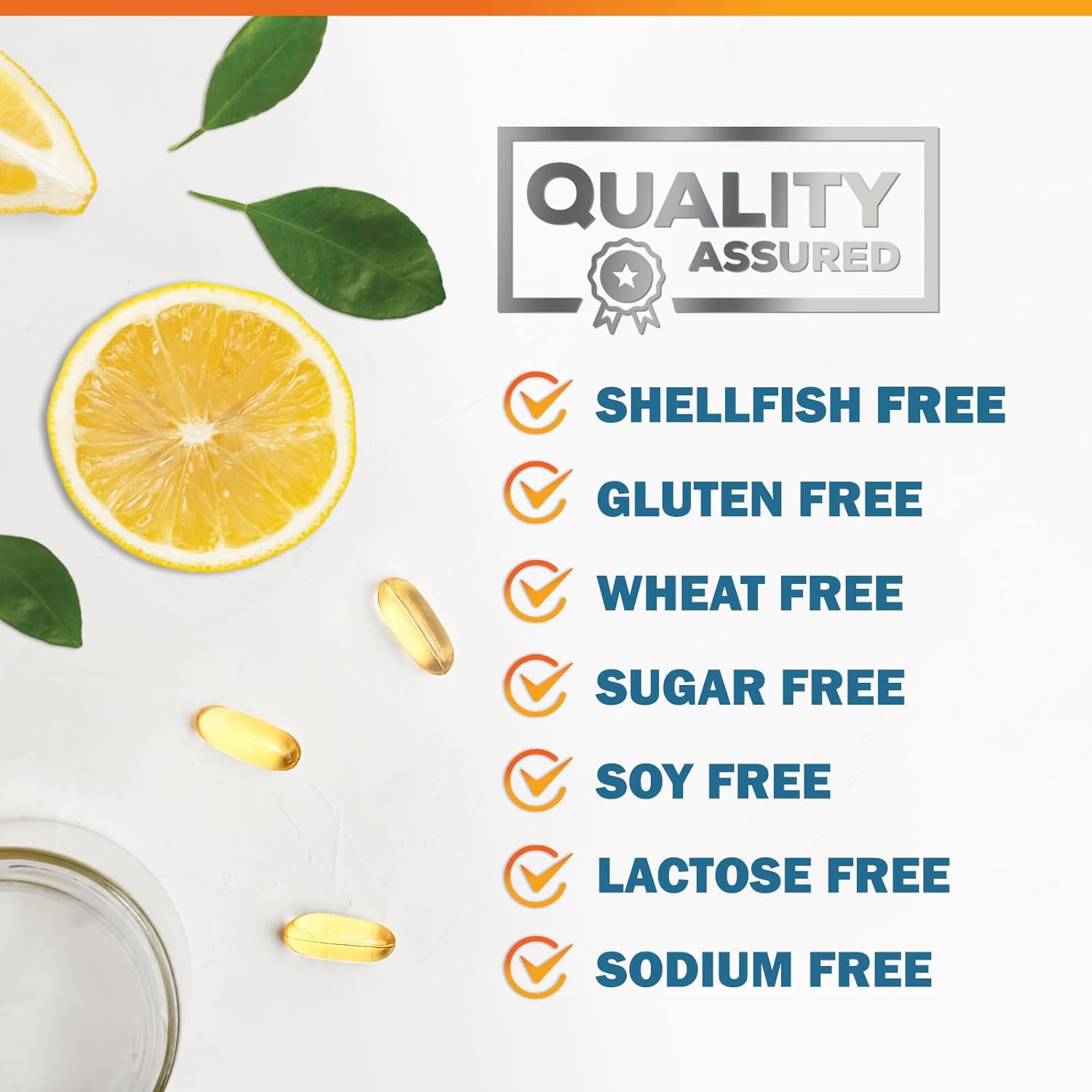 180 Nature's Nutrition Triple Strength Omega-3 Fish Oil Softgels, 2400mg, EPA & DHA for Brain & Heart Health, Omega-3 Supplement - Espot.com.au