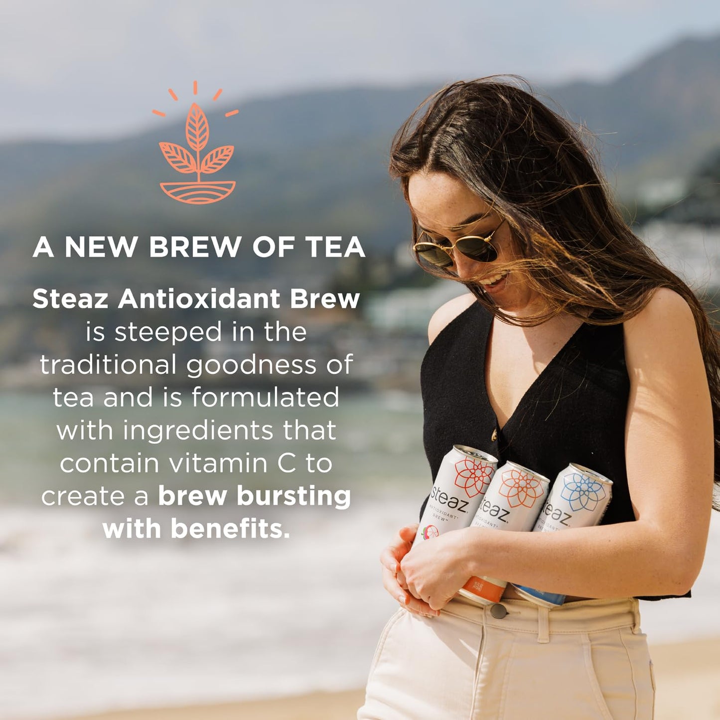 organic-zero-calorie-raspberry-green-tea-12-pack---antioxidant-brew-with-65mg-natural-caffeine-vitamin-c---stevia-sweetened-iced-tea---vegan-fair-trade---12-cans-16-fl-oz-2