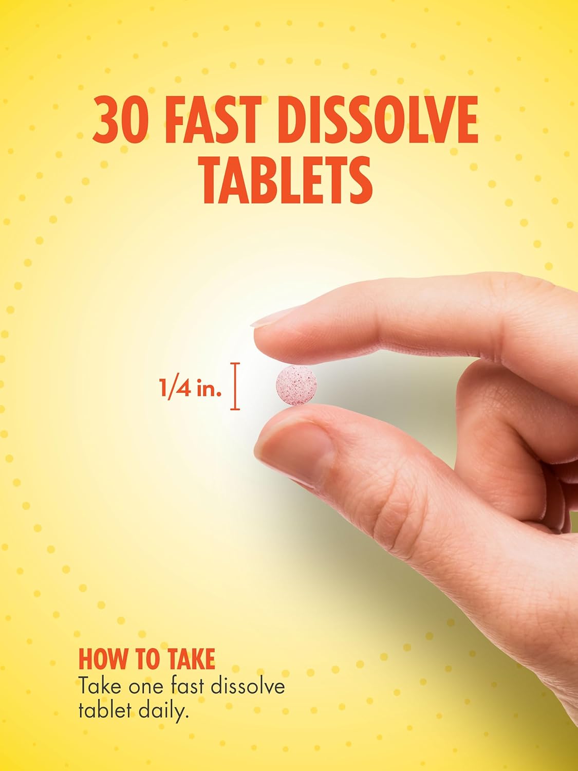 Sundance Vitamin B-12 6000mcg Fast Dissolve Tablets - Natural Berry Flavor - Vegetarian, Non-GMO, Gluten Free - Espot.com.au