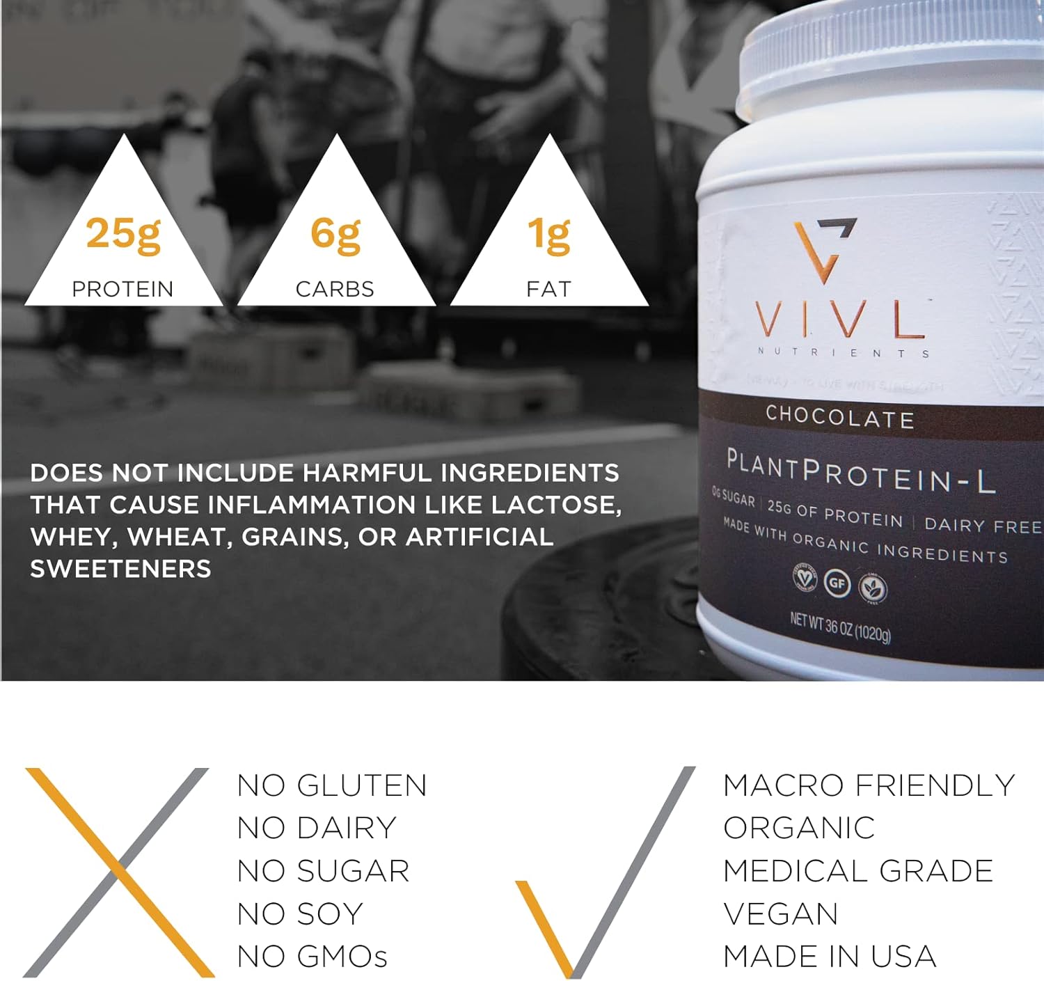 organic-vegan-chocolate-plant-protein-powder---25g-protein-keto-friendly-low-carb-dairy-free-gluten-free-low-fodmap---for-men-women---30-servings---36oz-4