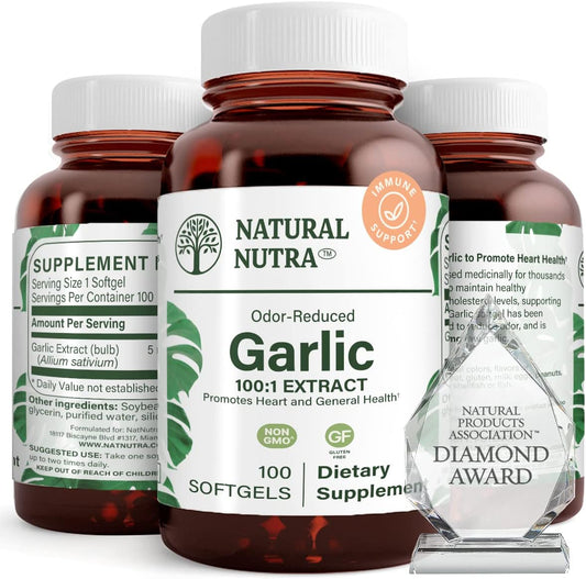 organic-odorless-garlic-oil-supplement-for-heart-and-skin-health---immune-support-cyclical-issues-body-fat-maintenance---500mg-allium-sativum-100-softgels-1