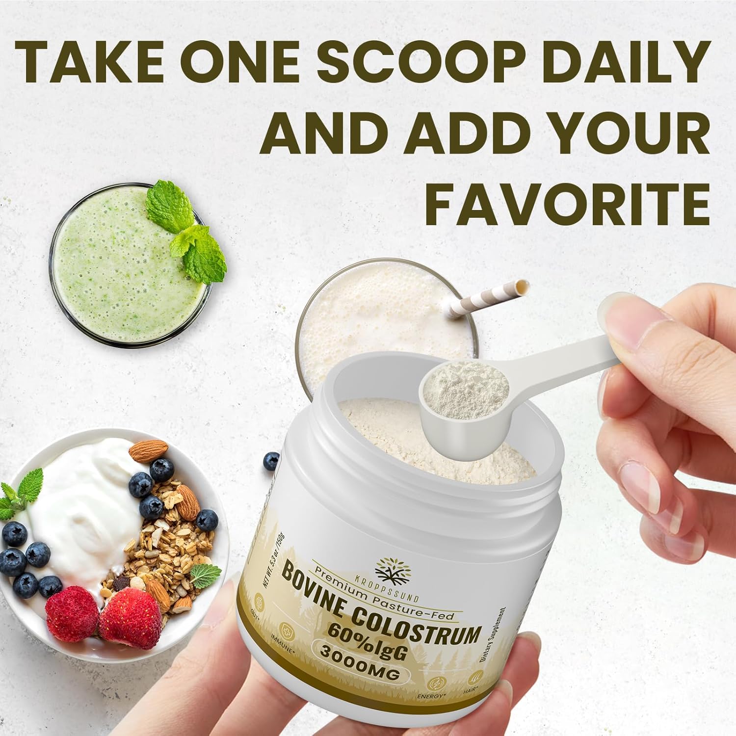 high-potency-3000-mg-bovine-colostrum-powder-supplement---60-igg-content---supports-gut-bone-exercise-immune-health---50-servings---1-bottle-6