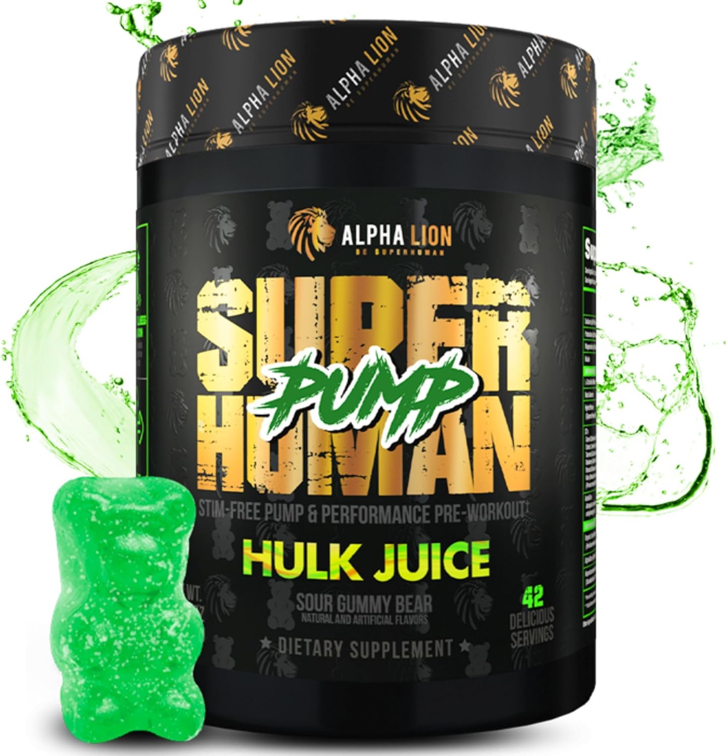 superhuman-pump-pre-workout-powder---nootropic-stimulant-free-supplement-for-nitric-oxide-boost-muscle-gain-energy-focus---42-servings-hulk-juice-flavor-1