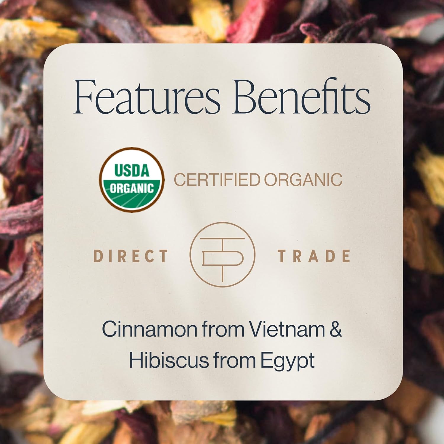 Organic Caffeine-Free Cinnamon Plum Herbal Tea Loose Leaf - Warming & Naturally Sweet - 16oz, 45+ Servings by Rishi Tea - Espot.com.au