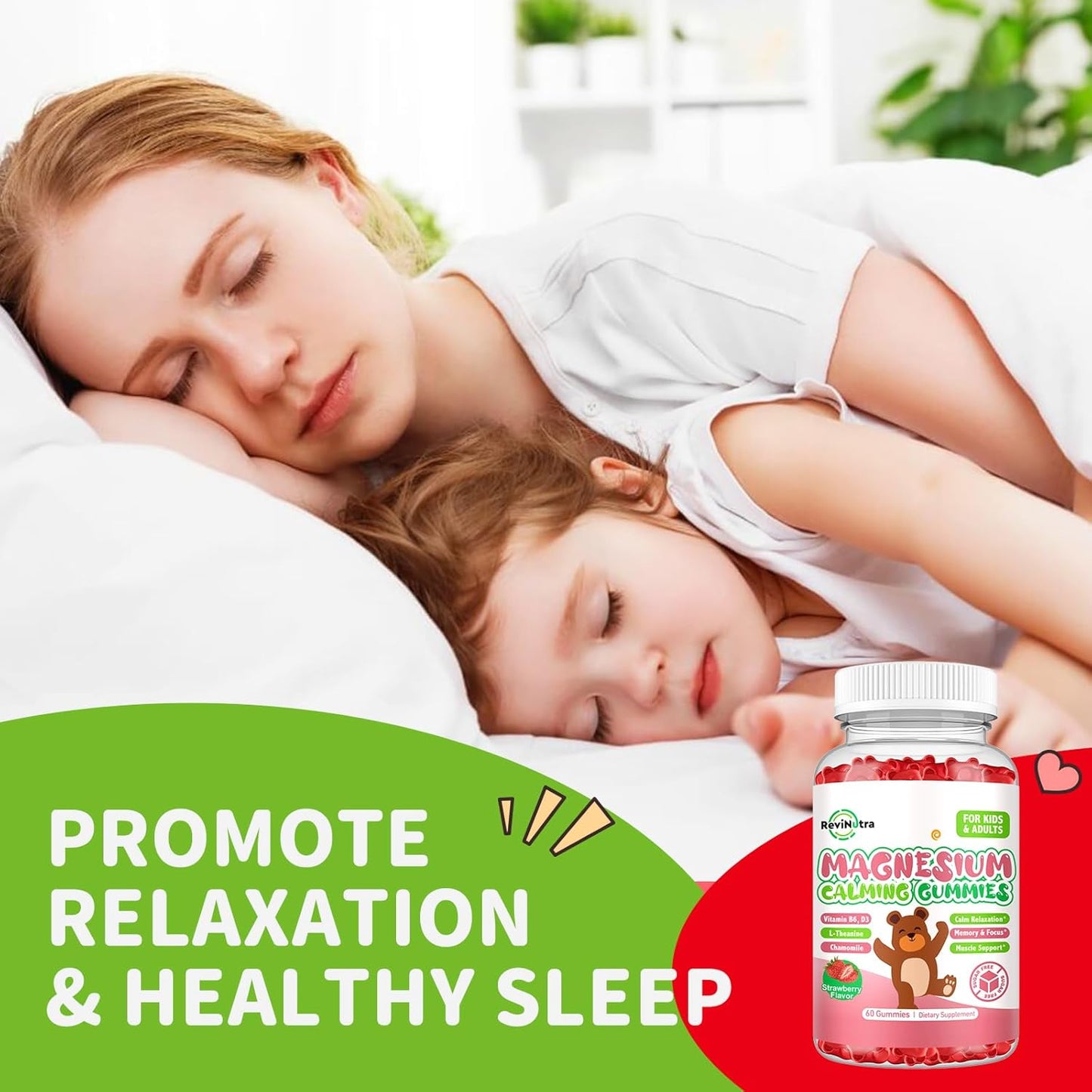 sugar-free-magnesium-gummies-for-kids-adults---calming-supplement-with-magnesium-glycinate-l-theanine-vitamin-b6-d3-for-sleep-relaxation-brain-bones-support---strawberry-flavor---60-count-7