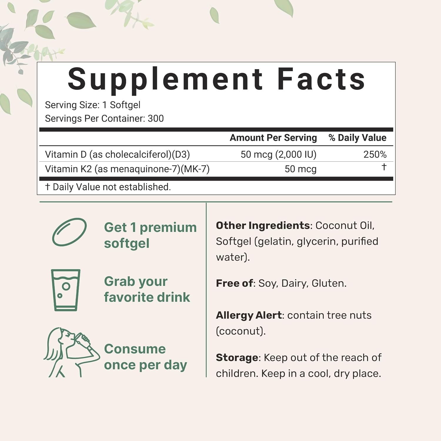vitamin-d3-2000-iu-with-k2-mk-7-50mcg-coconut-oil-softgels---300ct-supports-bone-heart-immune-health-calcium-absorption-easy-to-swallow-supplement-2
