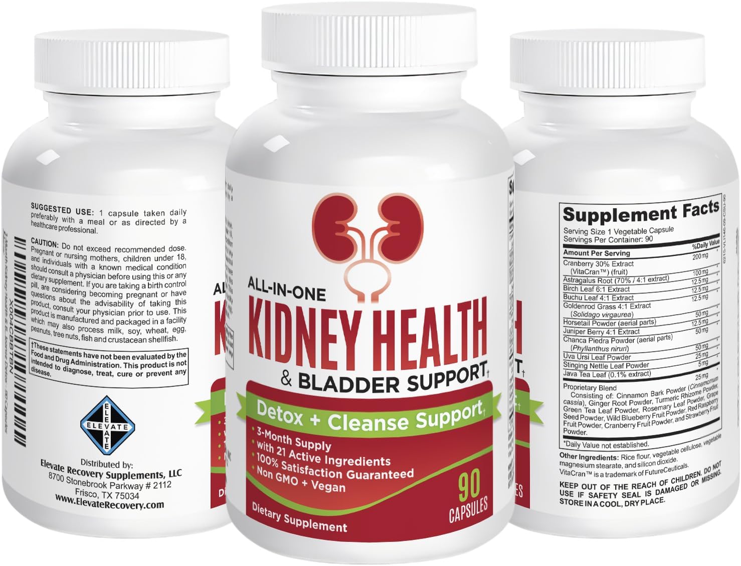 3-month-kidney-health-bladder-support-supplement-with-21-active-ingredients---kidney-cleanse-detox---90-capsules---elevate-recovery-supplements-4