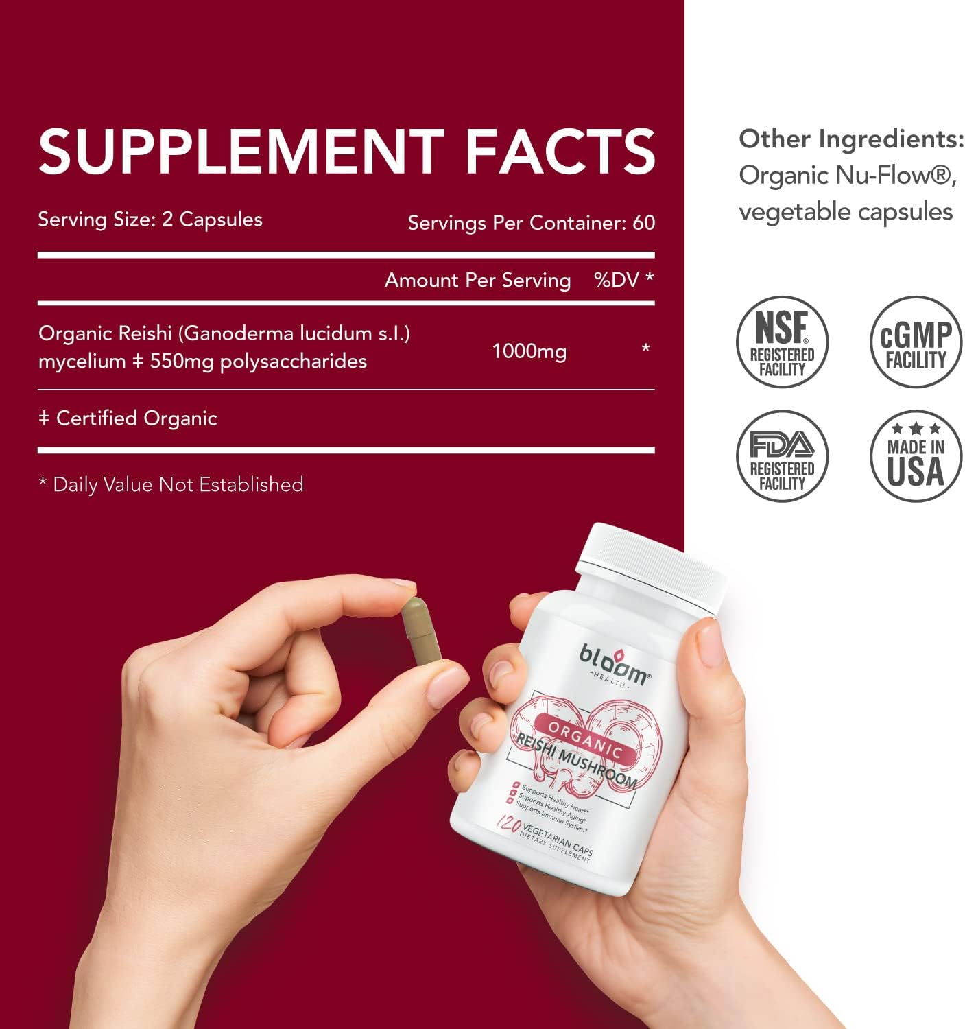organic-reishi-mushroom-capsules-for-immune-support-and-energy-boost---1000mg-extract-for-cardio-health---vegan-gluten-free-120-capsules-6