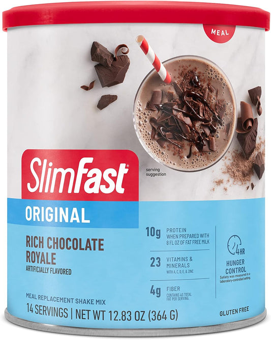 slimfast-rich-chocolate-royale-meal-replacement-shake-mix---14-servings-10g-protein-weight-loss-powder---packaging-may-vary-1