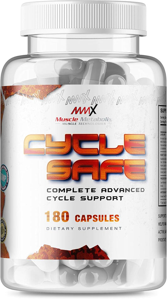 Cycle Safe Liver & Organ Defense Supplement with Prostate & Liver Support - 180 Capsules, Antioxidant Grape Seed Extract for Men's Health - Espot.com.au