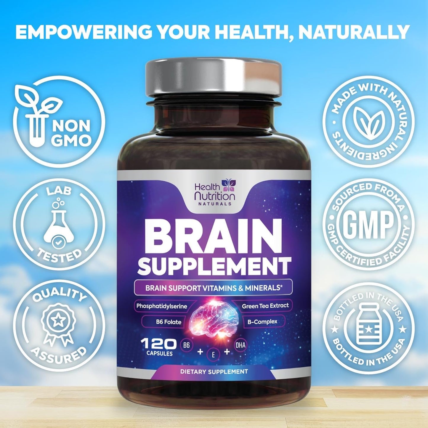 nootropic-brain-supplements-for-memory-focus-mental-clarity---120-capsules---natural-health-nutrition-with-phosphatidylserine-vitamins-b6-c-e-zinc---cognitive-support-for-alertness-and-concentration-4