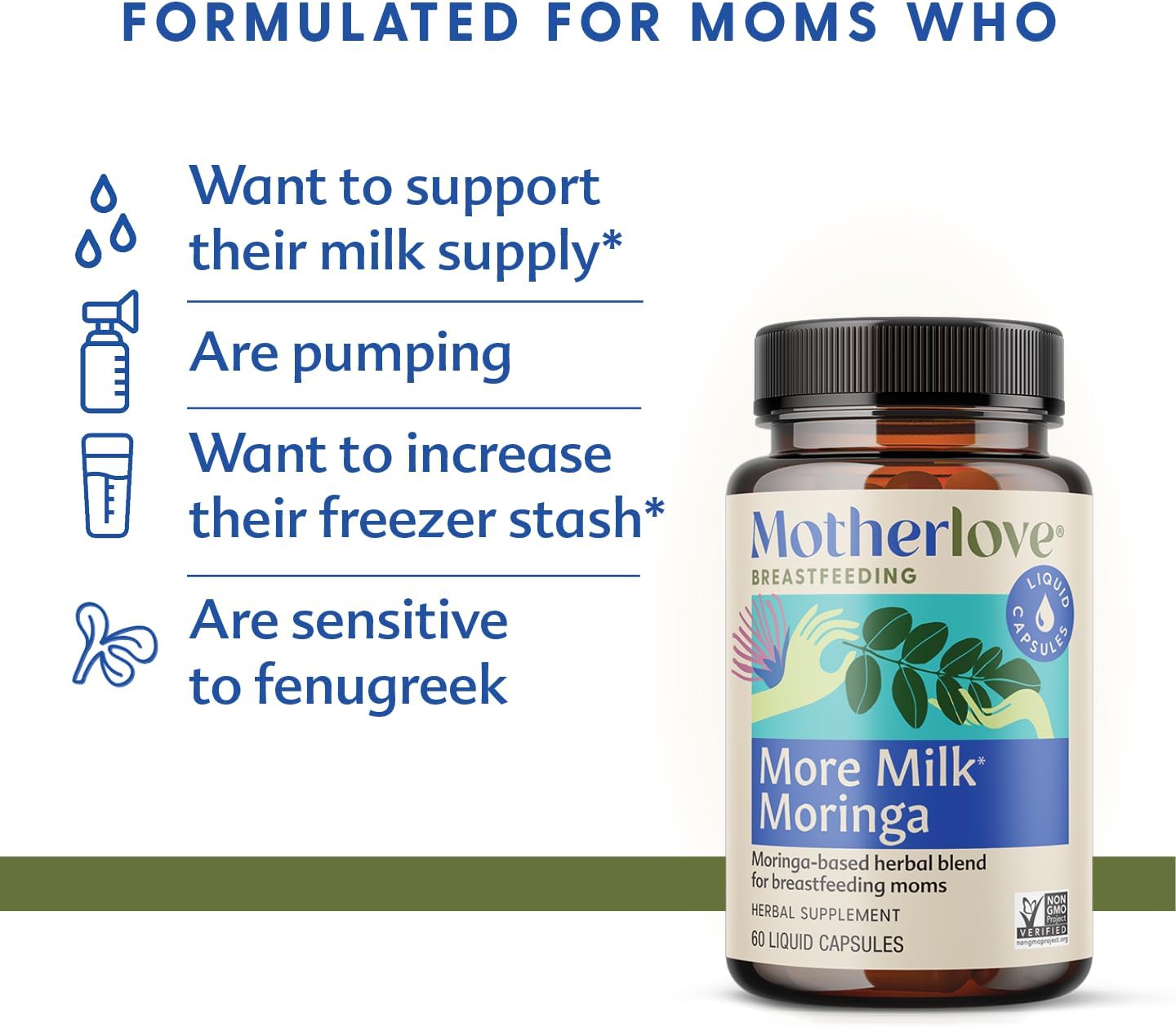 organic-motherlove-more-milk-moringa-supplement-180-liquid-caps-for-breast-milk-supply---non-gmo-vegan-kosher-with-moringa-2