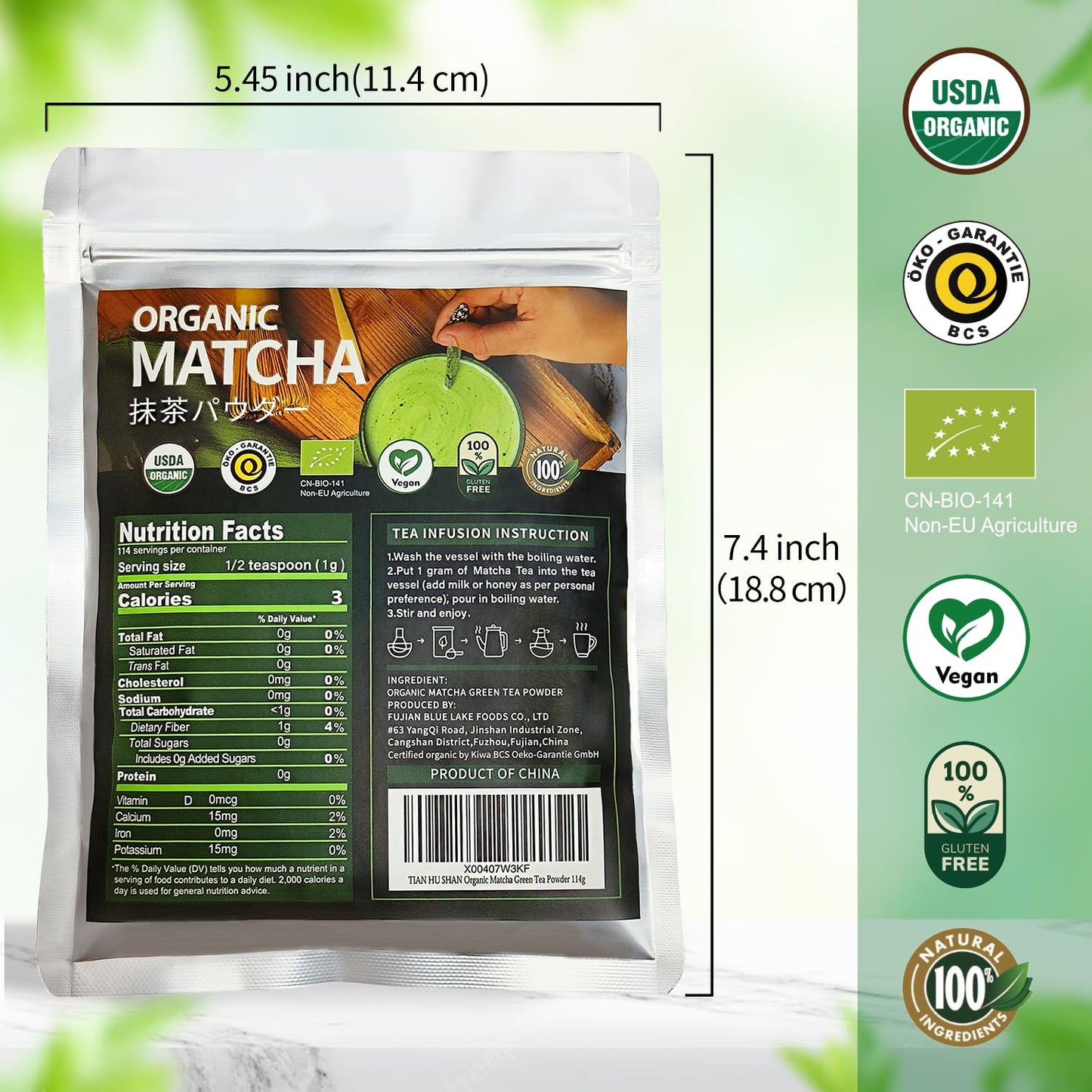 organic-matcha-green-tea-powder-40oz---culinary-grade-for-lattes-cooking-baking---tian-hu-shan-2