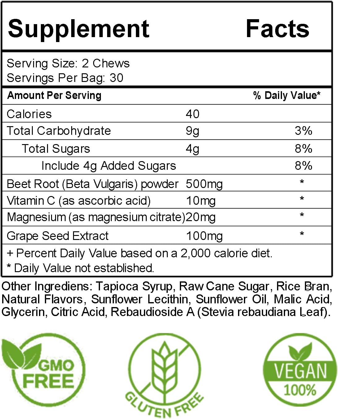 pomegranate-berry-flavored-beauty-4-ever-mega-beets-chews-with-grape-seed-extract---non-gmo-beet-energy-chews---60-count-3