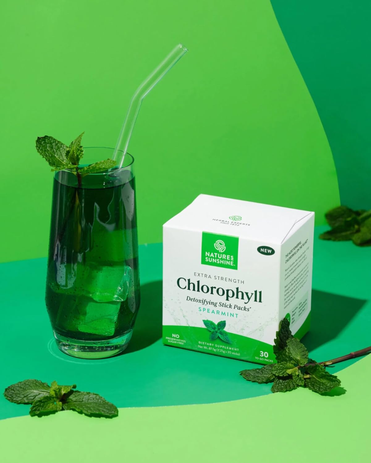 natures-sunshine-chlorophyll-stick-packs---detox-gut-health-boost---spearmint-flavor---convenient-delicious-2