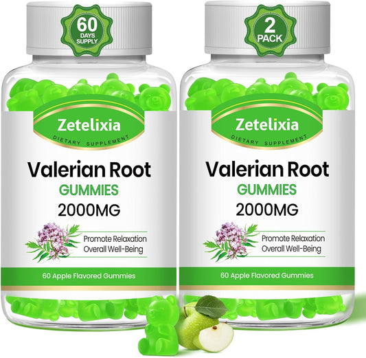 organic-valerian-root-gummies-2-pack-2000mgserving-herbal-supplement-for-relaxation-mood-support---vegan-non-gmo-apple-flavor---120-count-1