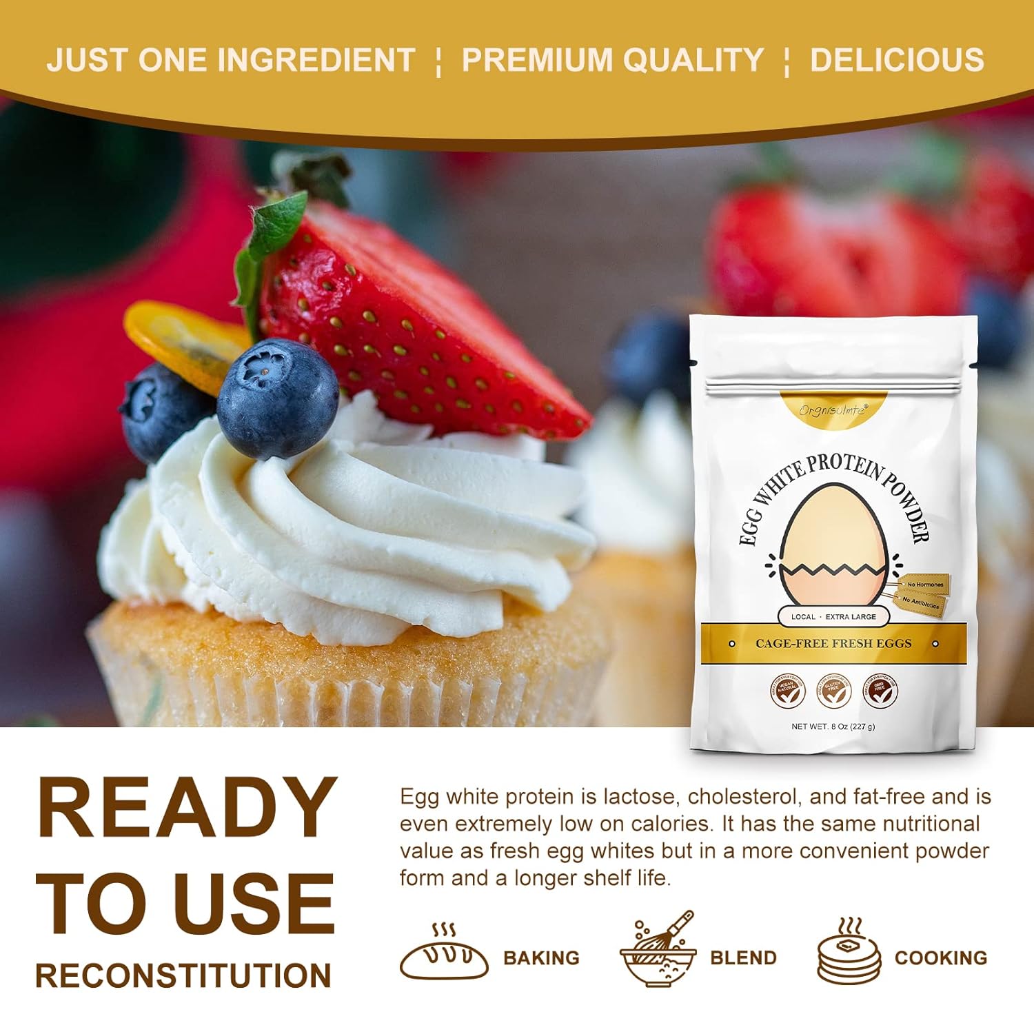 8-oz-pasteurized-dried-egg-white-protein-powder---gluten-free-non-gmo-unflavored---ideal-for-baking-desserts---free-range-high-whip---227g-5