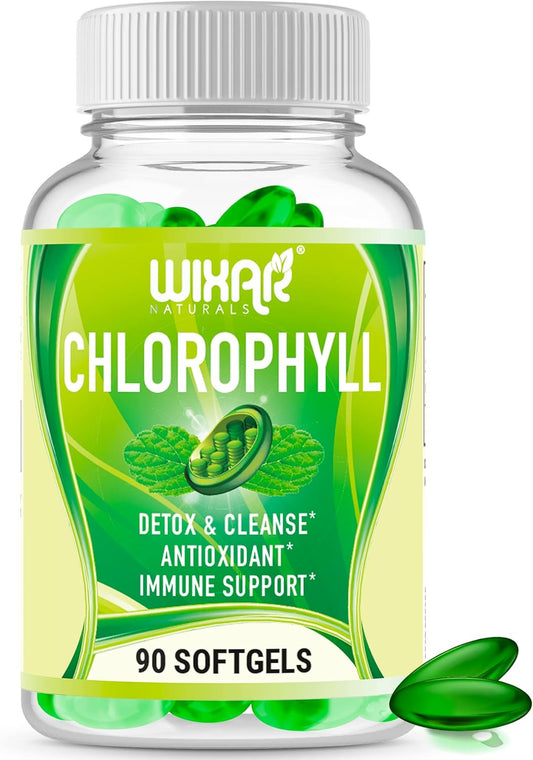 chlorophyll-softgel-capsules---herbal-supplement-for-energy-immune-support-skin-health---internal-deodorant-detox-cleanse---90-softgels---wixar-naturals-1