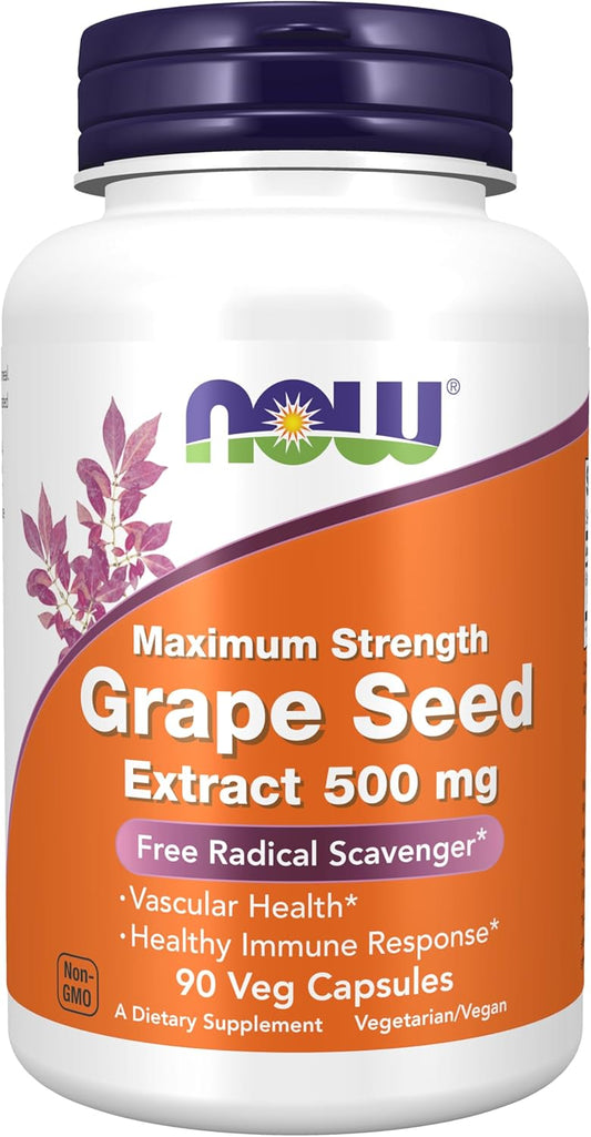 now-grape-seed-extract-500mg---90-veg-capsules---maximum-strength-with-90-polyphenols---antioxidant-support---dietary-supplement-1