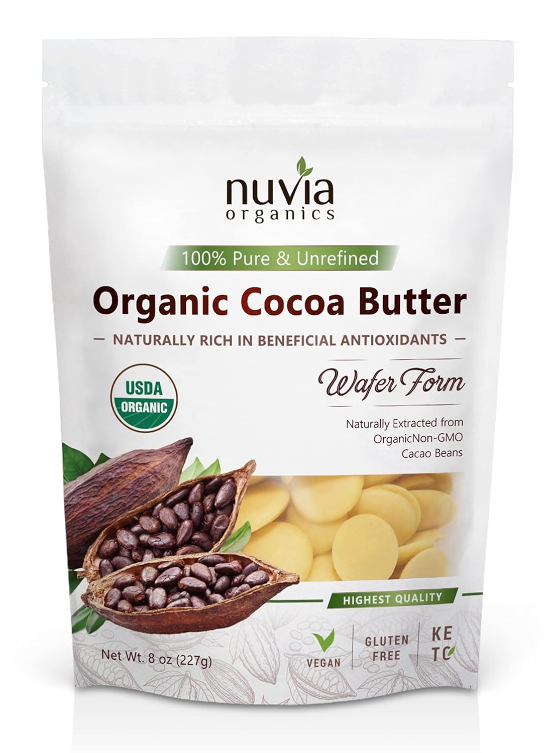 organic-cocoa-butter-wafers-8oz---100-usda-certified-non-gmo-unrefined-gluten-free-edible-keto-vegan-1