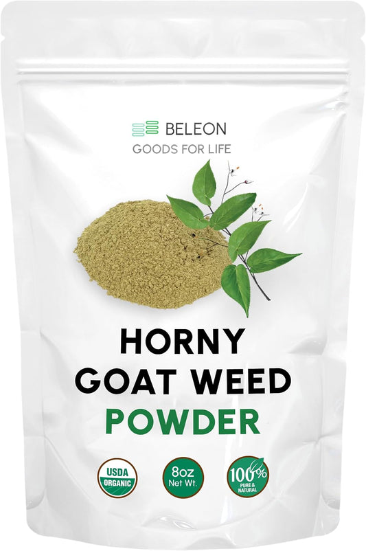 organic-horny-goat-weed-powder-8-oz---pure-epimedium-powder-for-energy-immune-support---beleon-goods-for-life-1