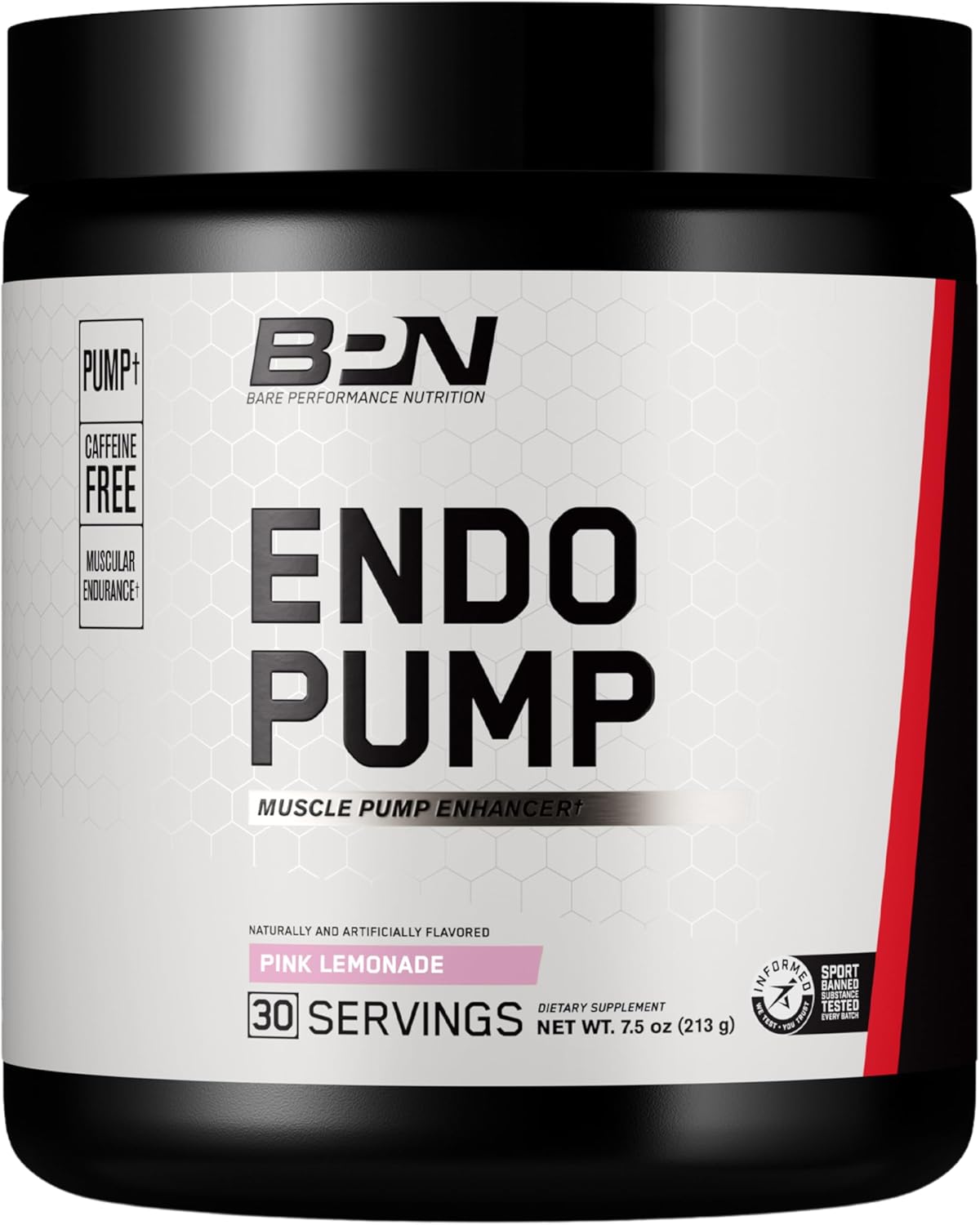 bpn-endopump-pre-workout-muscle-pump-enhancer---pink-lemonade-30-servings---boost-oxygen-transport-blood-flow-with-l-citrulline---bare-performance-nutrition-1