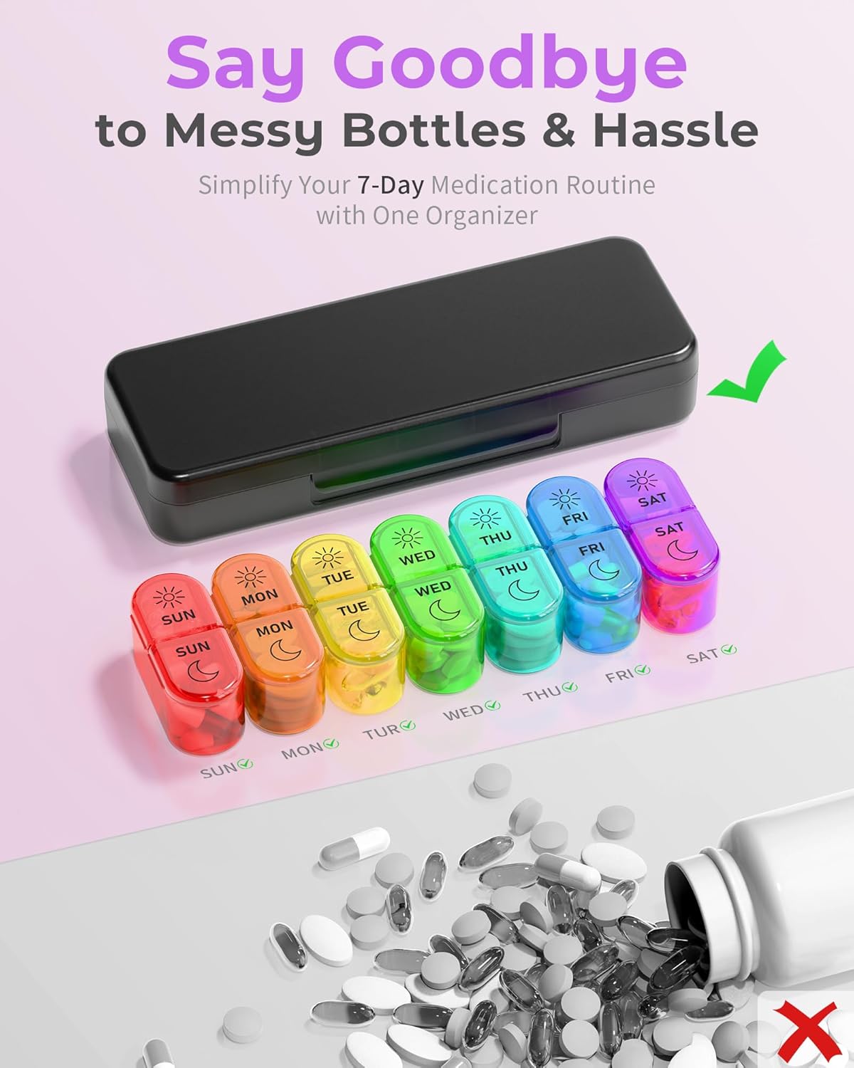 7-day-am-pm-pill-box-organizer-for-travel-vitamins-fish-oils-supplements---weekly-medication-organizer-for-2-times-a-day-4