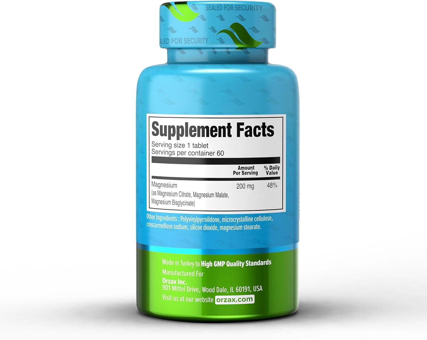 triple-complex-magnesium-supplement-for-energy-and-muscles---200mg---gluten-dairy-free---halal---60-tablets-3