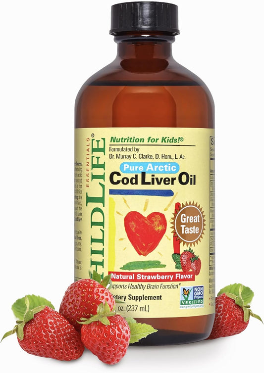kid-friendly-arctic-cod-liver-oil-liquid-with-added-dha-epa-omega-3-fatty-acids---strawberry-flavor---8-fl-oz---for-babies-6-months-toddlers-kids-by-child-life-essentials-1