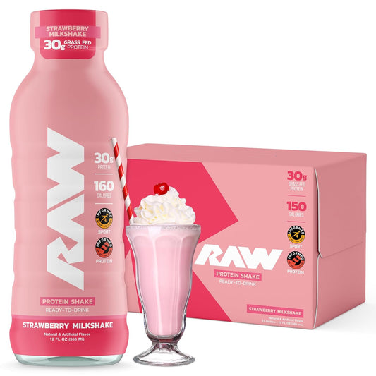 strawberry-ready-to-drink-protein-shake---grass-fed-whey-isolate-zero-sugar-gluten-free-12-fl-oz---post-workout-meal-replacement-breakfast-shake-1
